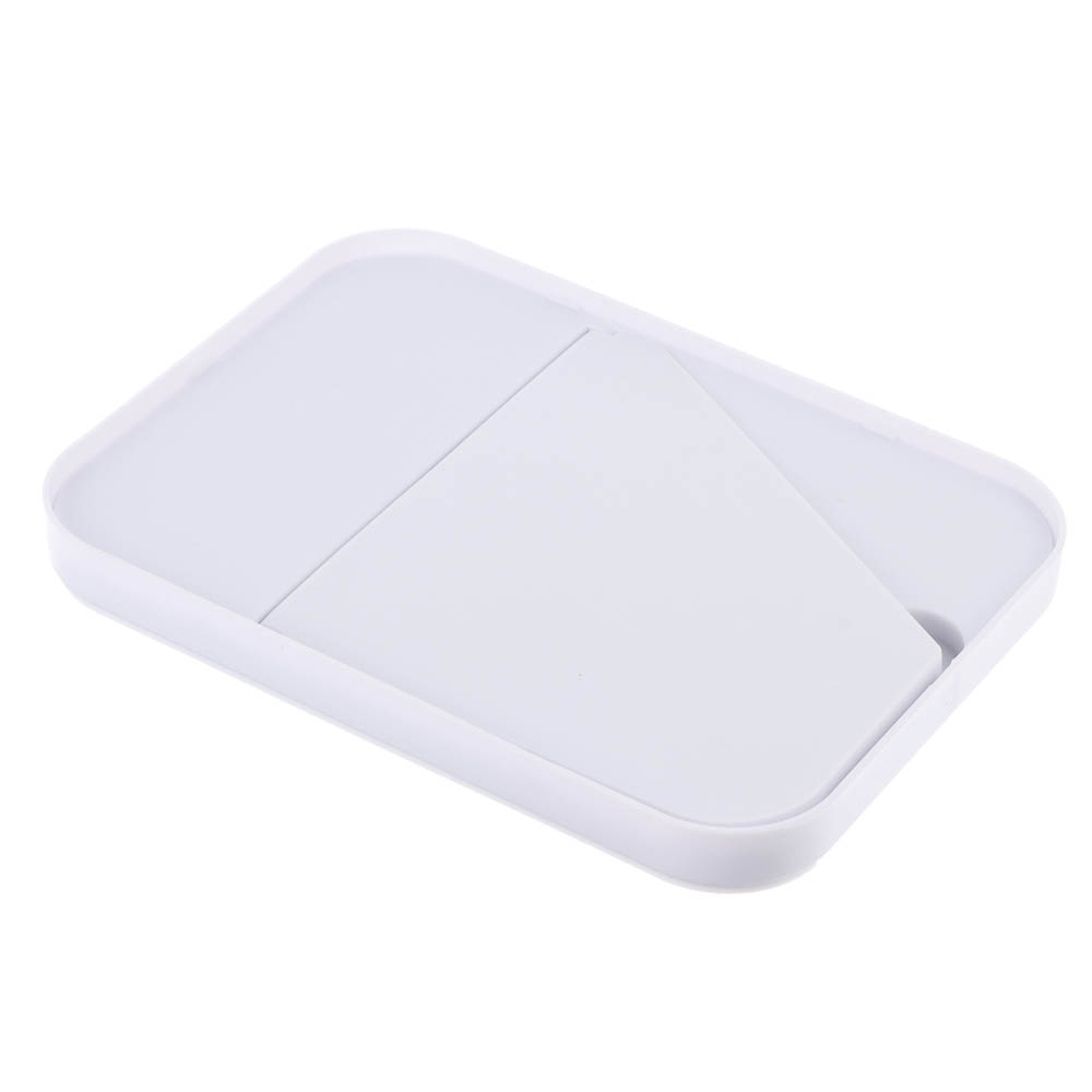 ЮНИLOOK Зеркало настольное, пластик, стекло, 13х18см, 4 цвета, ЗН19-1 - #10