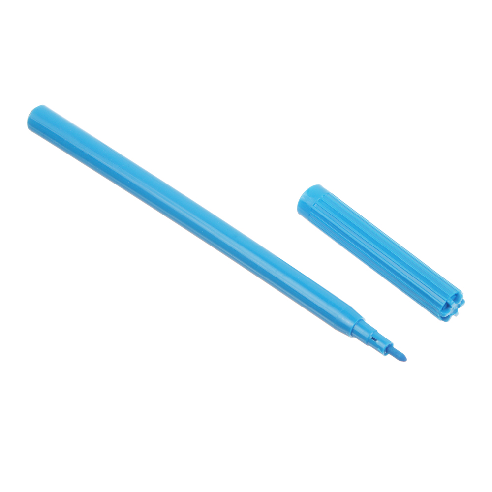 Фломастеры 12цв. ClipStudio с цветным вентилируемым колпачком, пластик, в ПВХ пенале - #3