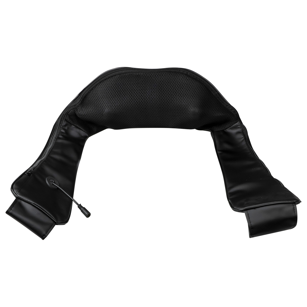 LEBEN Массажёр-подушка для шеи и спины, ИК-подогрев, 220в/авто.зарядка - #7