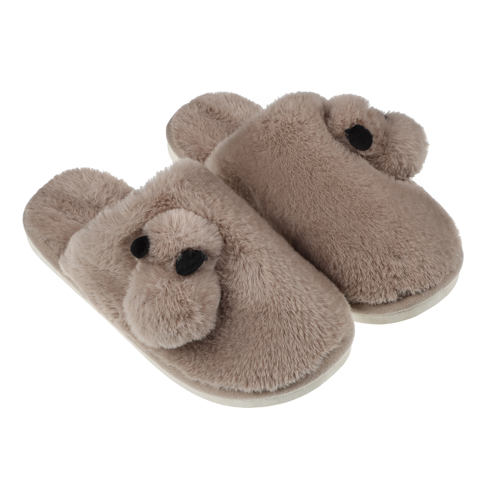 Обувь домашняя кролик, размер 36-37, цвет бежевый, #7 - #1