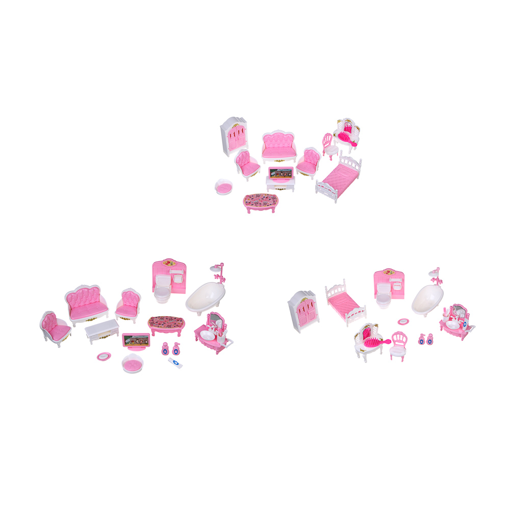 ИГРОЛЕНД Мебель для куклы, ABS, картон, 23х7х30,5 см, 3 вида - #2