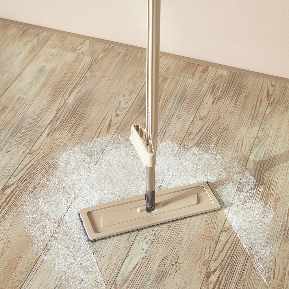 VETTA Швабра 360° с вертикальным отжимом и доп.насадкой 35 см, 120 см нерж.сталь пластик - #9