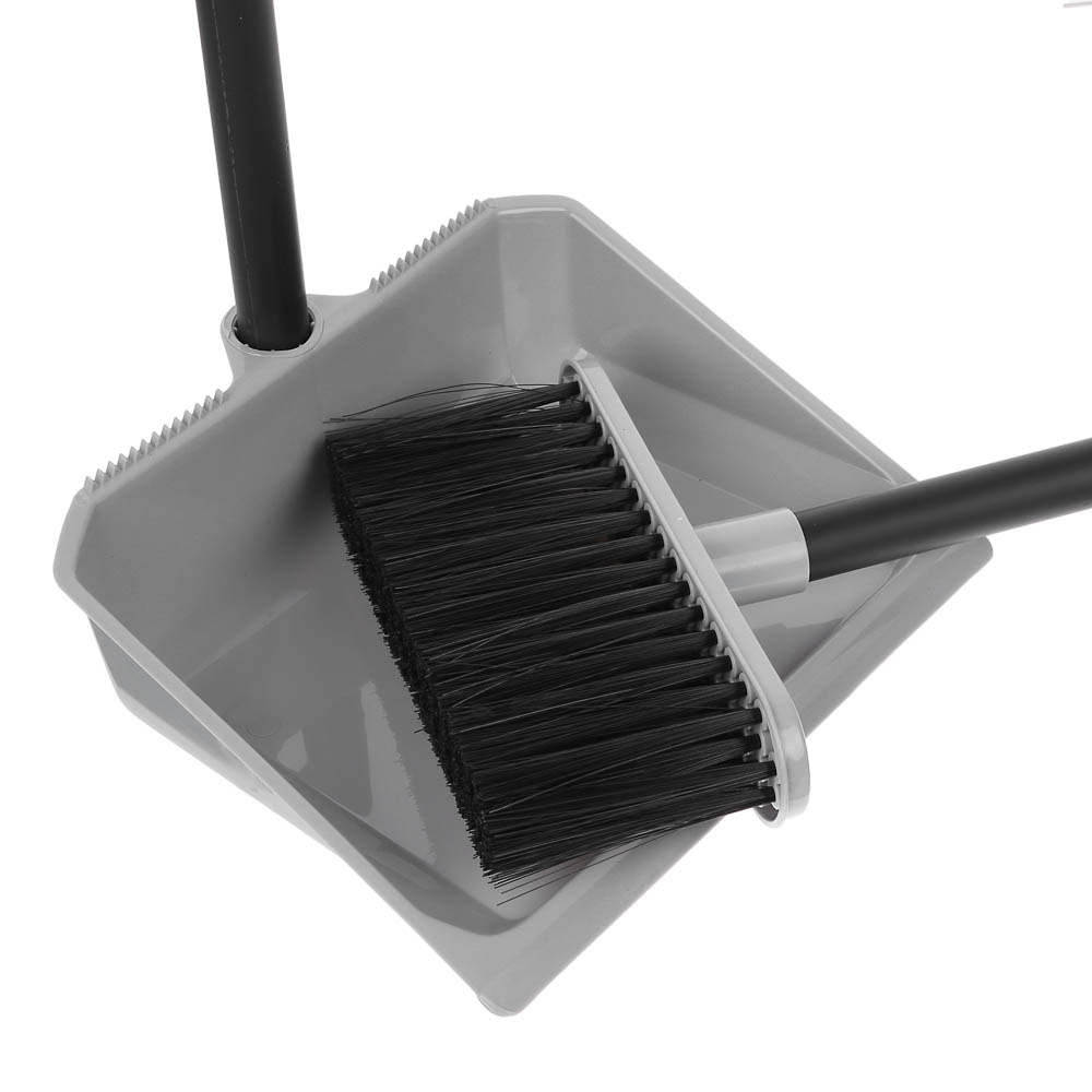 Набор для уборки с щеткой и совком тм VETTA Практик, пластик, 79х19х17см - #7