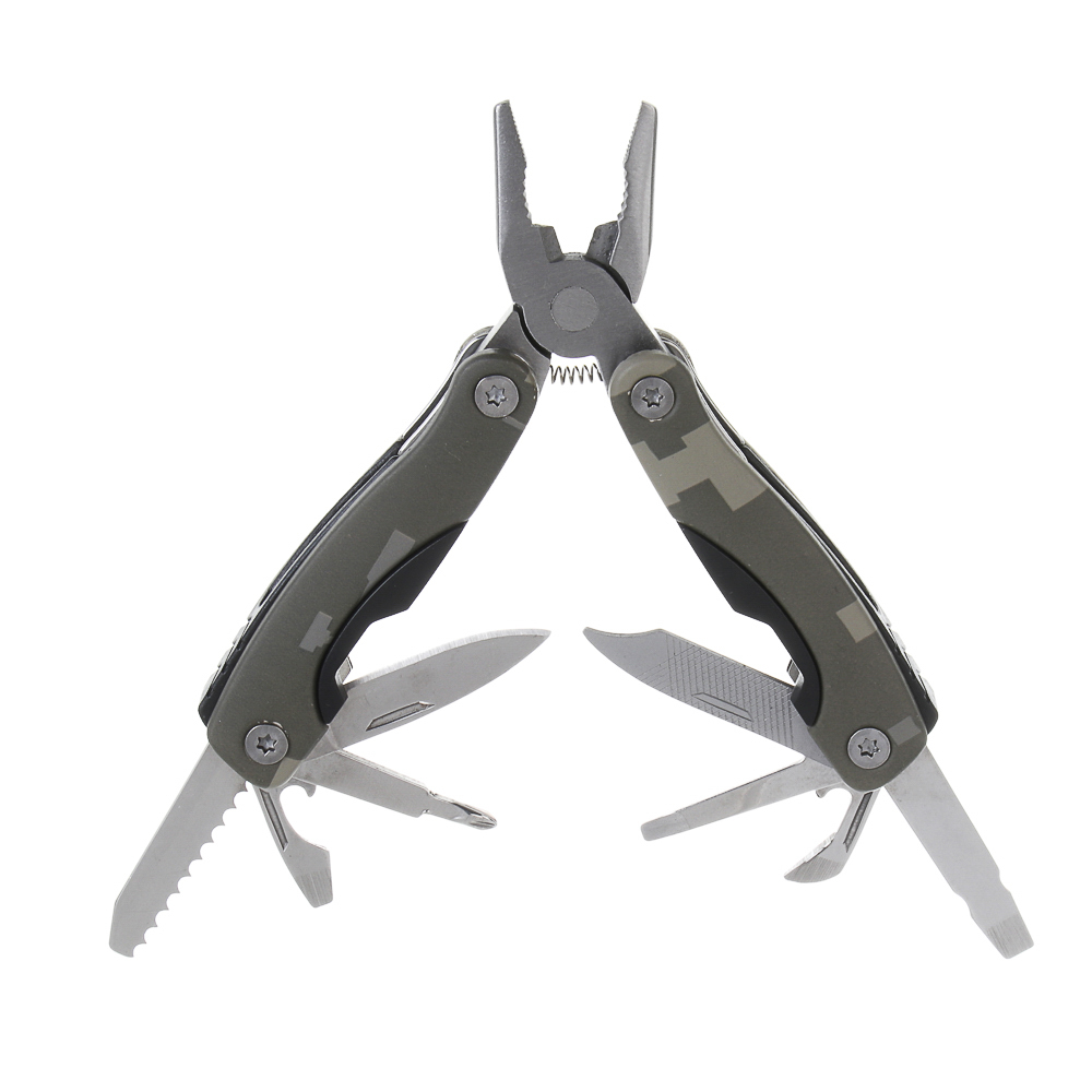 Мультитул многофункциональный тм BY Русские Супергерои, 15 функций, нержавеющая сталь, 9,9 см - #2