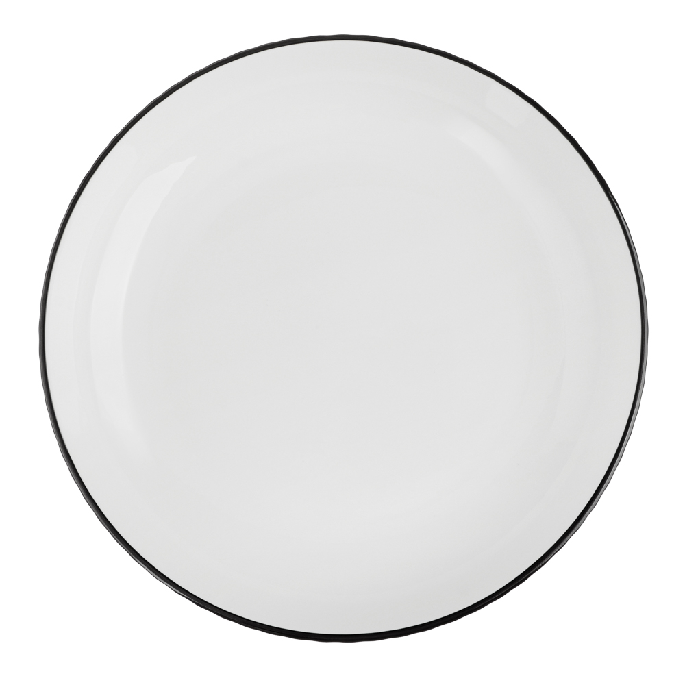 MILLIMI Соло Тарелка 600мл, 20х4см, фарфор - #4