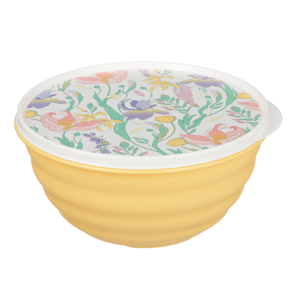 Ботаника Миска Latina 1,1л с крышкой, пластик, 3 цвета - #2