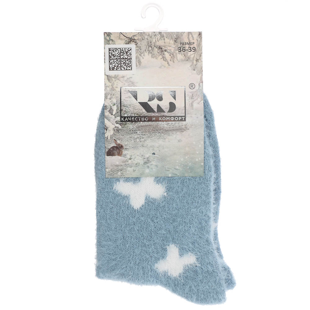Носки женские с имитацией норки р. 36-39, 98% полиэстер, 2% спандекс, RSQ6 - #5