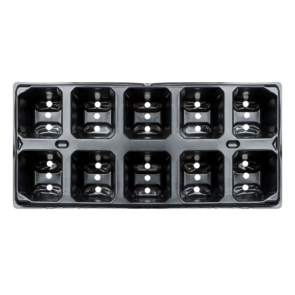 Кассета для рассады 10 ячеек (набор 5шт), полистирол - #4