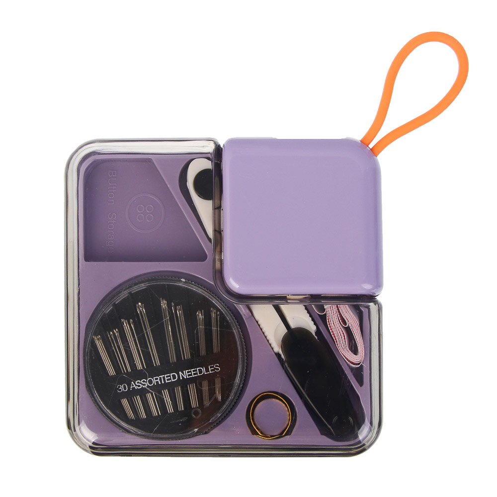 Набор швейных принадлежностей, 21 предмет, АБС, 11,7х5,6см, 4 цвета - #3