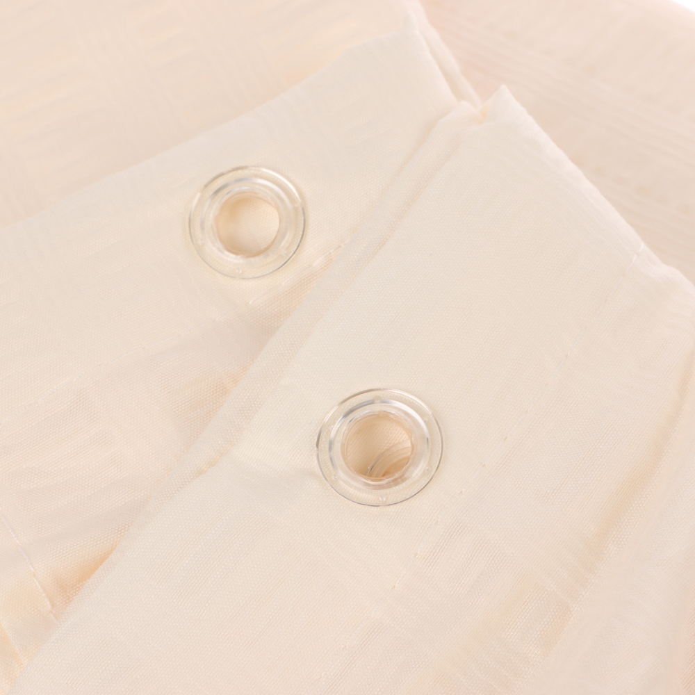 Штора для ванной 180х200см SWANNY, CREAM5, экрю, полиэстер, SWC-80-24-CRM - #4