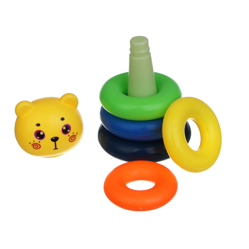 Развивающая пирамидка ИГРОЛЕНД, PP, 17,5х10х10см - #5