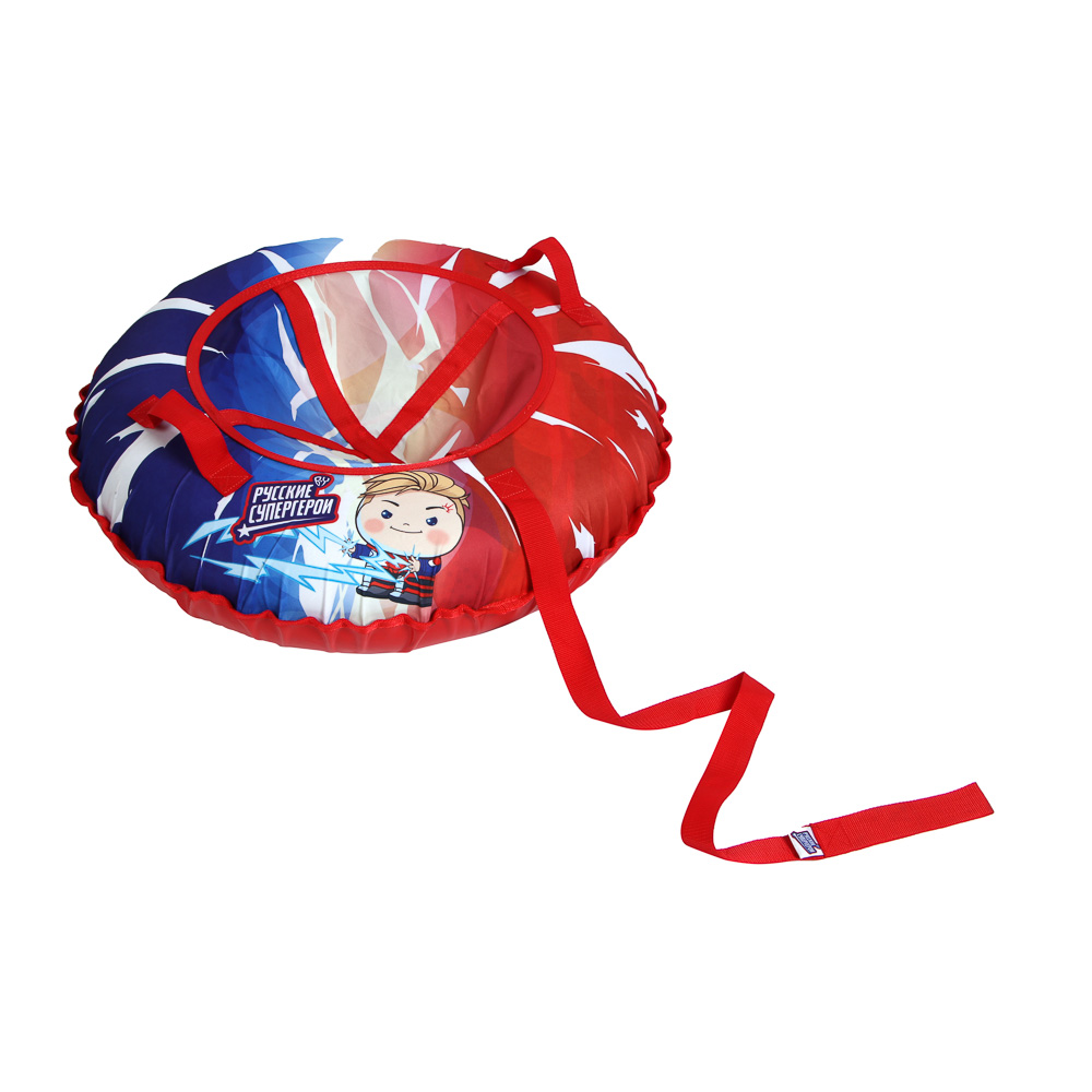 BY Русские Супергерои Тюбинг/ватрушка, диаметр 80см, оксфорд 600D, ПВХ, бутиловая камера R14 - #1