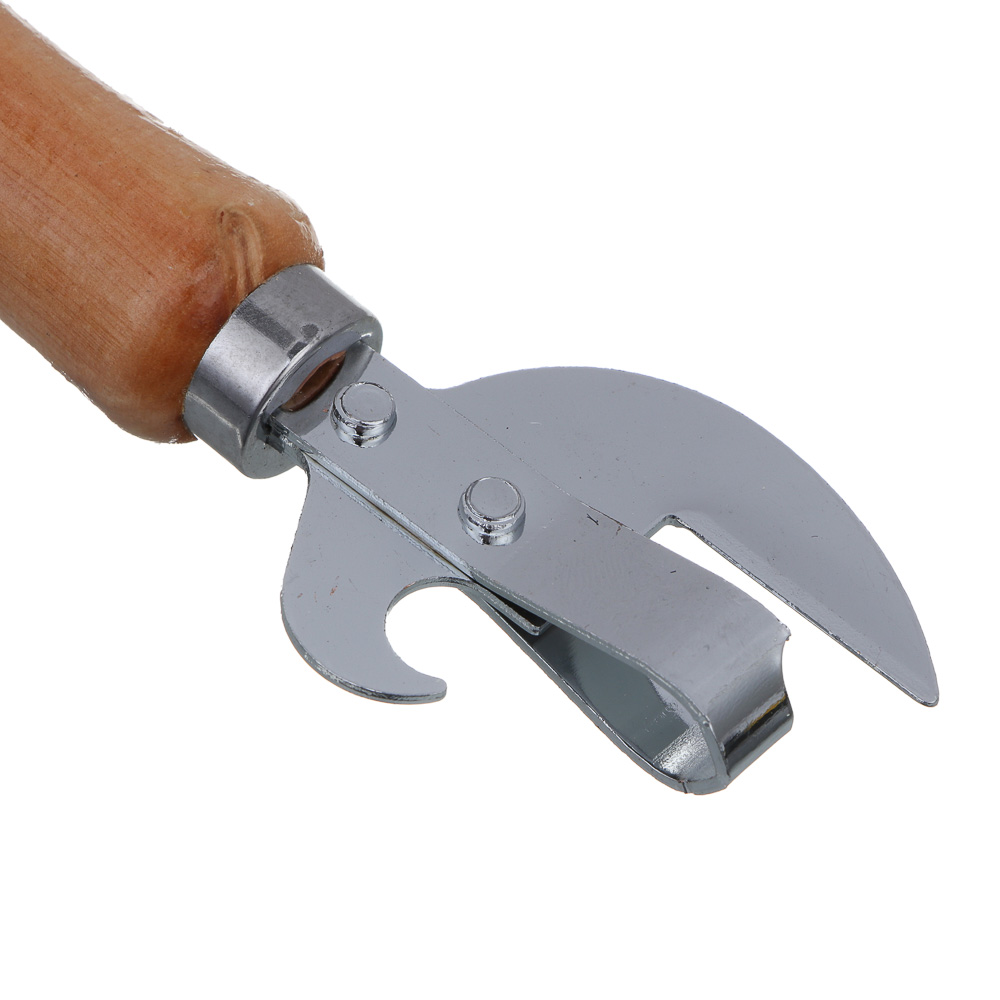 Открывалка, 15x3,8см, дерево, углеродистая сталь - #2