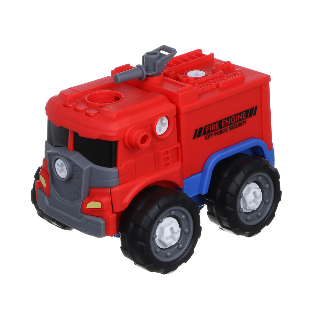 ИГРОЛЕНД Робот "Воин города" трансформирующийся, отвертка, свет, звук, 3хLR41, ABS, 14,5х16х23,7см - #7