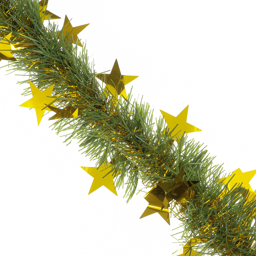 СНОУ БУМ Мишура 10x200см, ПЭТ, с фигурным декором, ПВХ, цвета в ассортименте, 26-336 - #5