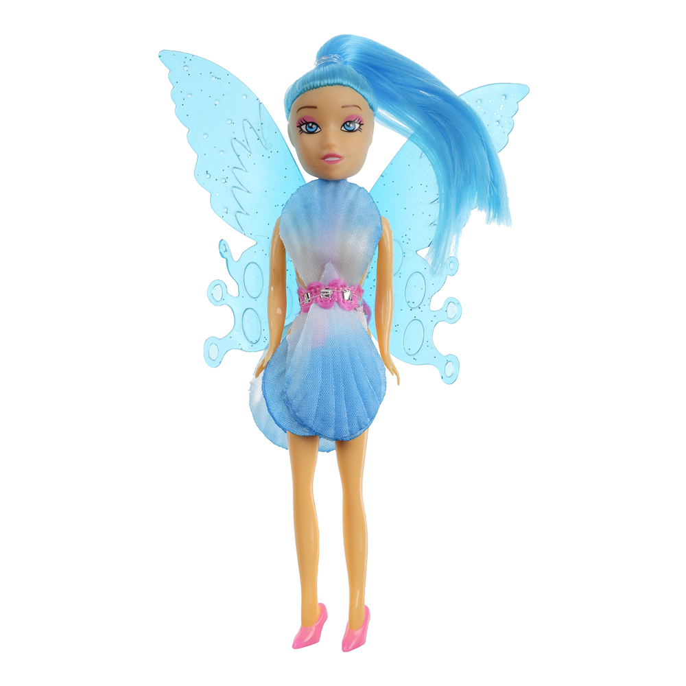 ИГРОЛЕНД Кукла в виде цветочной феи, 15,5 см, в пакете, 13х2,5х24 см, ABS, PP, PVC, 4 дизайна - #3