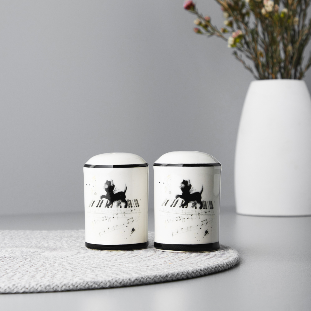 MILLIMI Котейка Набор для соли и перца, 4,5х6,5см, керамика - #4