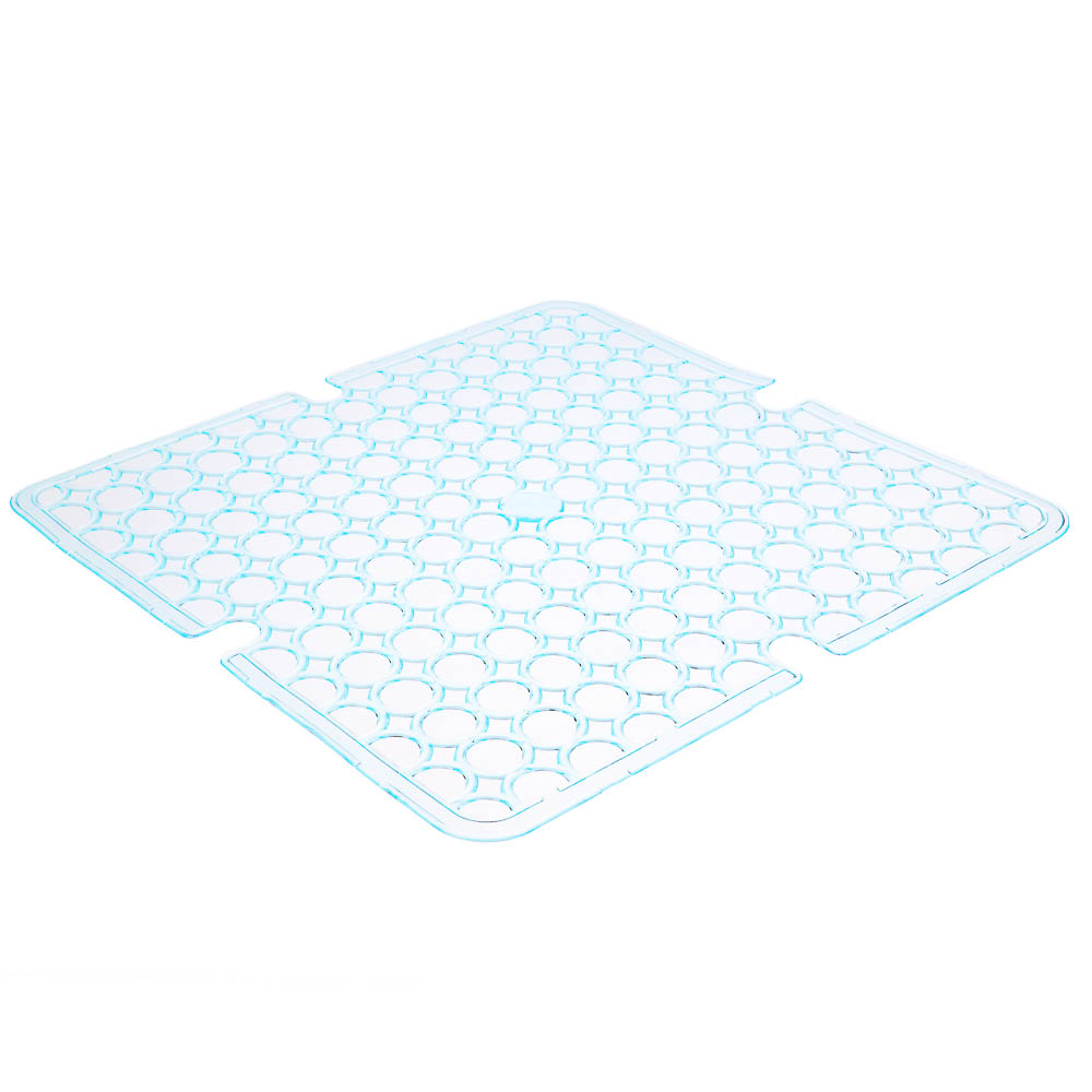 Коврик в раковину противоскользящий тм VETTA Кругляш, 27,5х27,5см, ПВХ, 4 цвета - #16