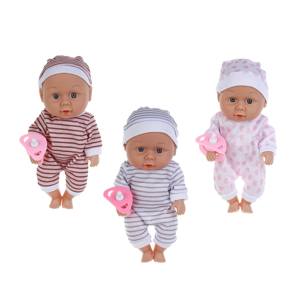 ИГРОЛЕНД Пупс 20 см, PVC, PP, полиэстер, 11,8х8,6х24,3 см - #2