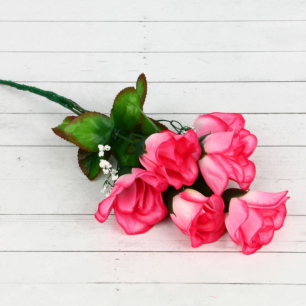 Букет искусственных цветов "Розы", 37 см - #2
