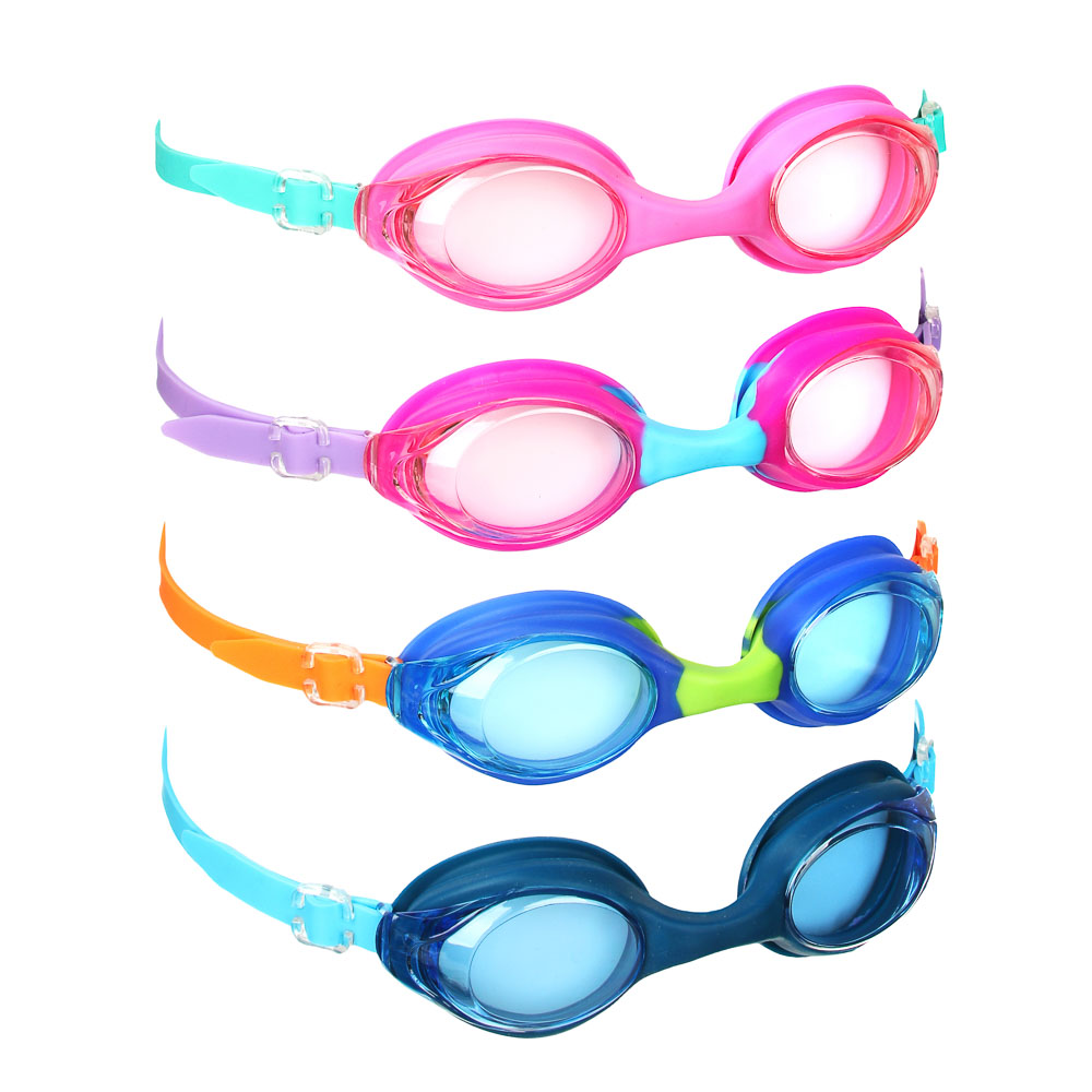 SILAPRO Очки незапотевающие для плавания, от 8 лет, PC, силикон, 4 цвета - #1