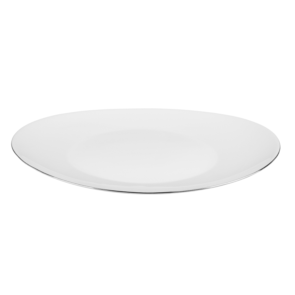 MILLIMI Аура Тарелка подстановочная 26,5см, опаловое стекло - #1