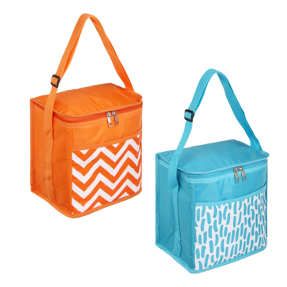 Термосумка, тм ЯРКОЕ ЛЕТО, 9 л, 420D оксфорд, фольга, 23х16х25 см - #1