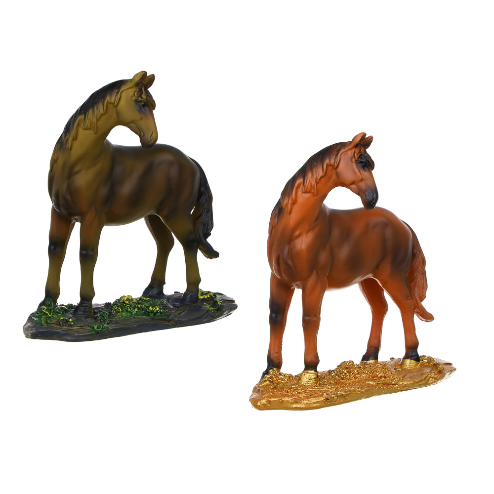 СНОУ БУМ Фигурка лошади 13.5x5.5x14 см, полистоун, 2 дизайна - #1