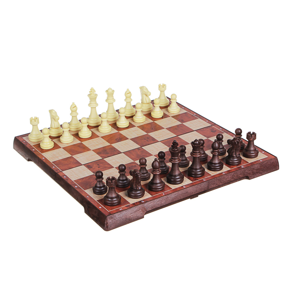 LDGames Набор игр 2 в 1 (шахматы, шашки) 31,5х32см, пластик - #1