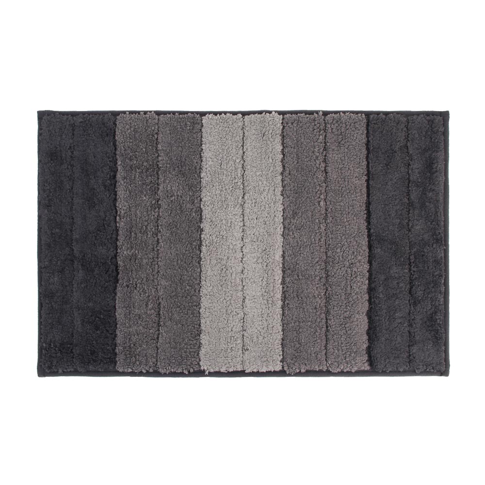 Коврик для ванной комнаты тм VETTA Gradient, микрофибра 600г + TPR 700г, 60x40см, 2 цвета - #1