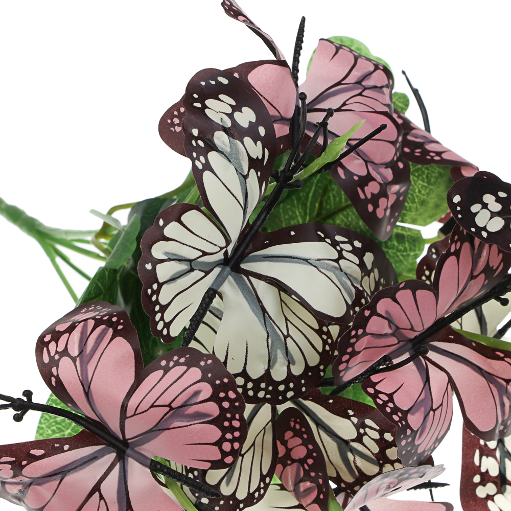 Букет искусственный тм LADECOR бабочки, 28 см - #4