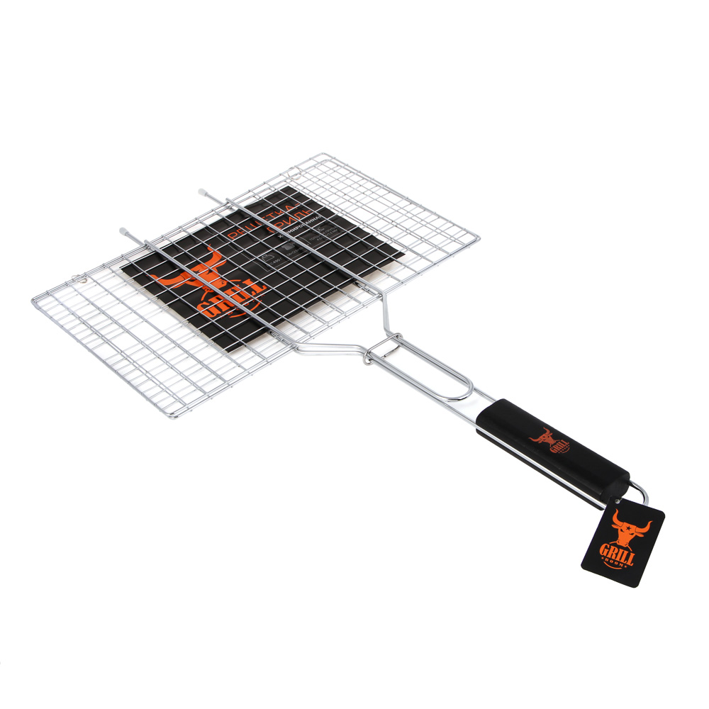 Решетка-гриль хром. тм GRILLBOOM, 58х(23х35)см - #7