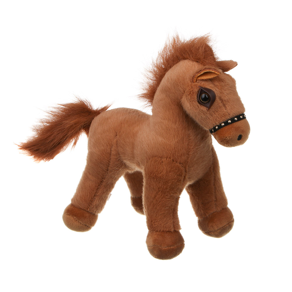 СНОУ БУМ Мягкий сувенир Лошадка 25 см, полиэстер, 3 дизайна - #2