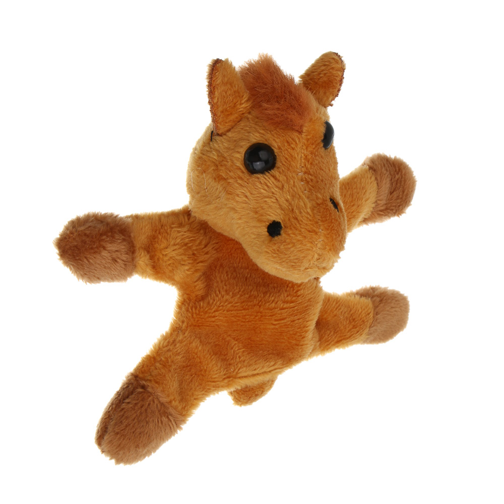 СНОУ БУМ Магнит в виде лошадки 9x10x5 см, полиэстер, 3 дизайна - #2