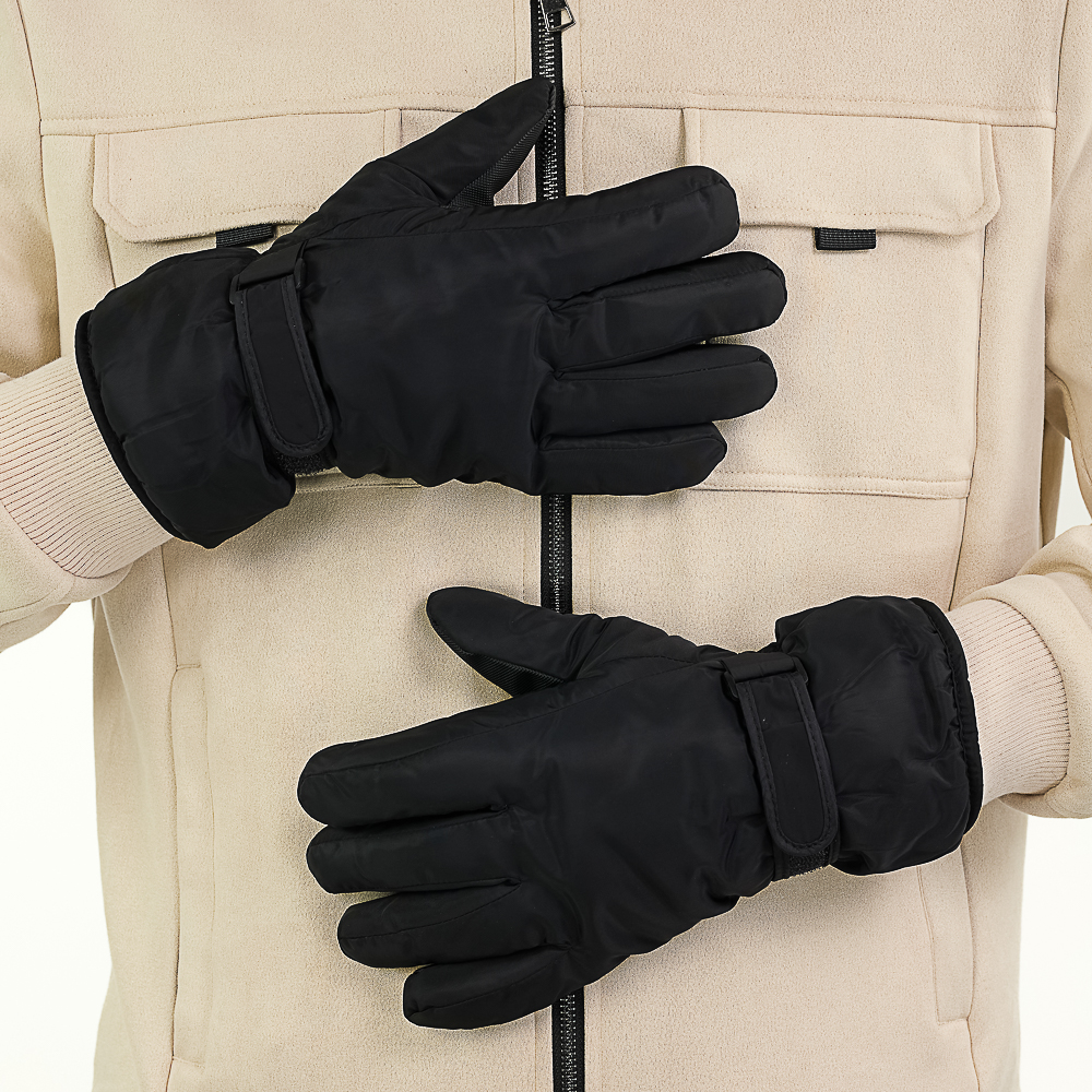 GALANTE Перчатки мужские спортивные контактные, р. 22-24, черные, СЗПВ24-05 - #7