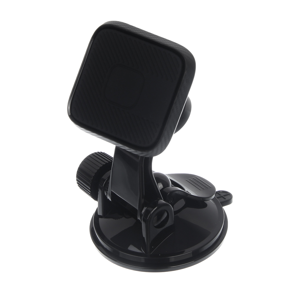 ЕРМАК Держатель телефона магнитный, на присоске, регулируемый угол, черный - #6