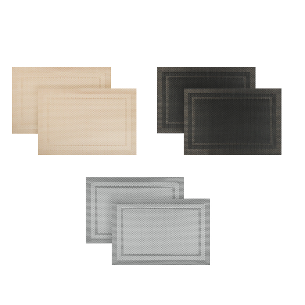 Набор салфеток сервировочных ПВХ, 2шт, 30x45см, "Пескара" - #1