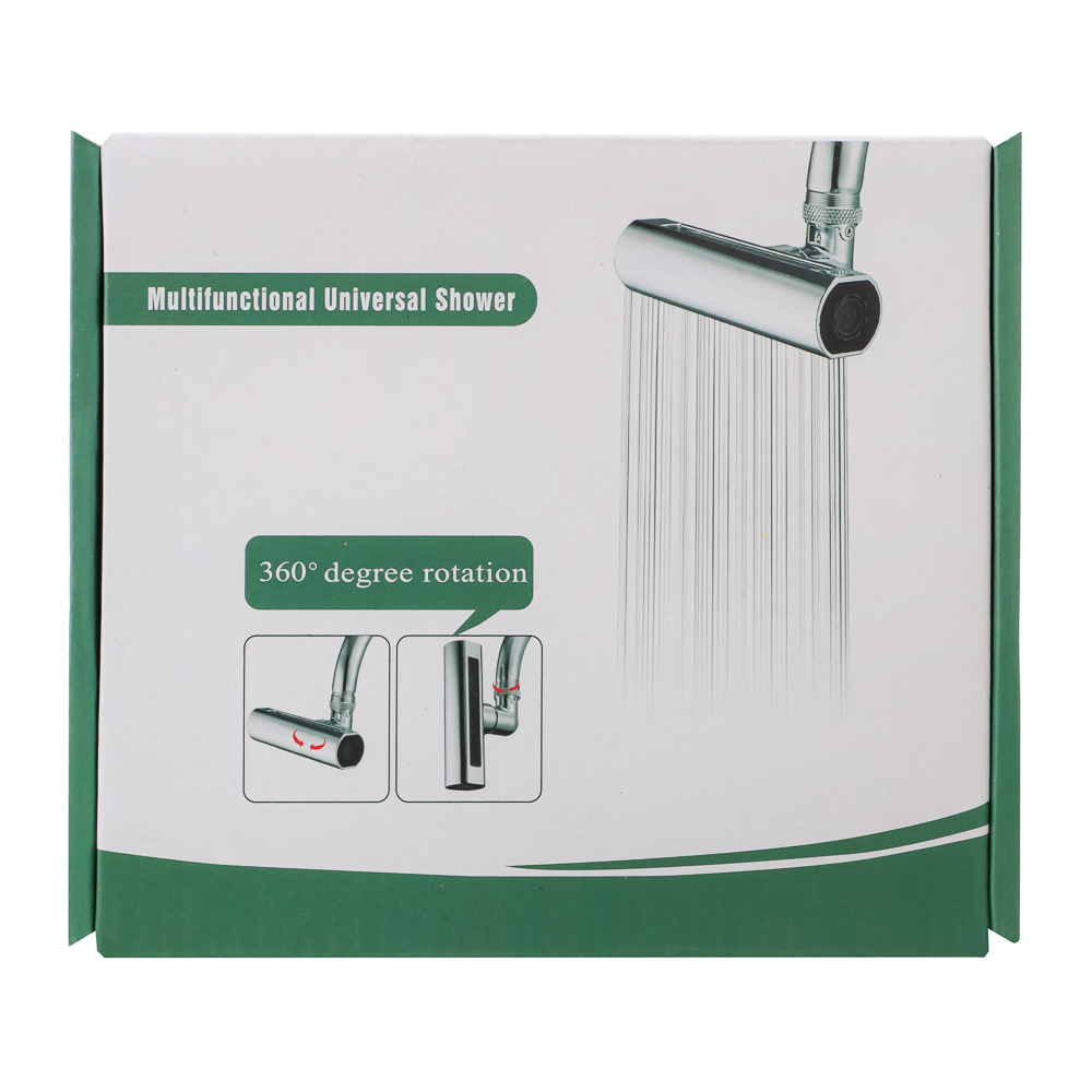 Аэратор-насадка для кухонного смесителя, 4 режима, хром - #18