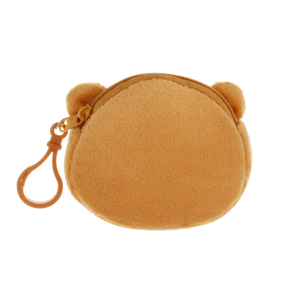 Монетница детская мягкая "Капибарик", полиэстер, пластик, тм ИГРОЛЕНД, 1811-37 - #5