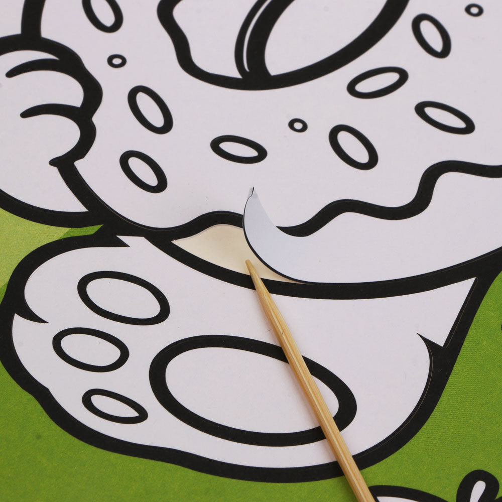 Фреска из песка с цветным фоном "Микс", бумага, песок 8-10цв., 21х27см - #4