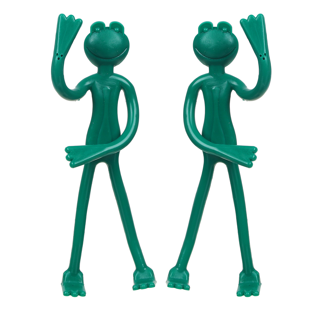 INBLOOM Подвязка для растений "Лягушка", металл, ПВХ, 2шт. - #1