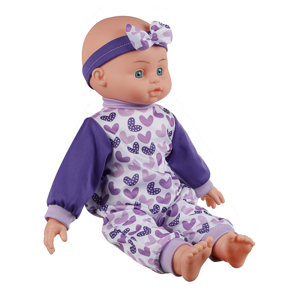ИГРОЛЕНД Пупс мягкое тело, звук, 45 см, пластик, полиэстер, 3хAG13, 4 диз. - #5