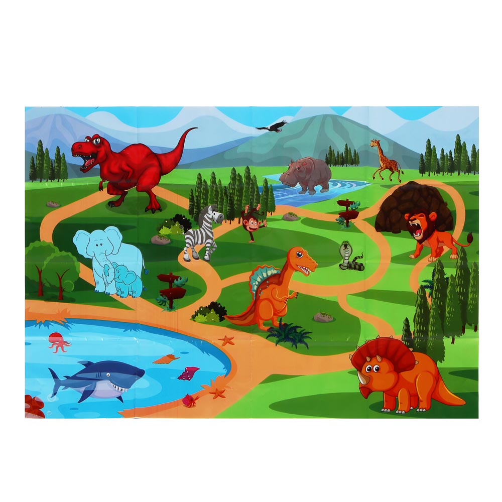 ИГРОЛЕНД Набор для творчества "Диномир", ABS, PVC, акрил, 22,8х17,5х17,5см - #11