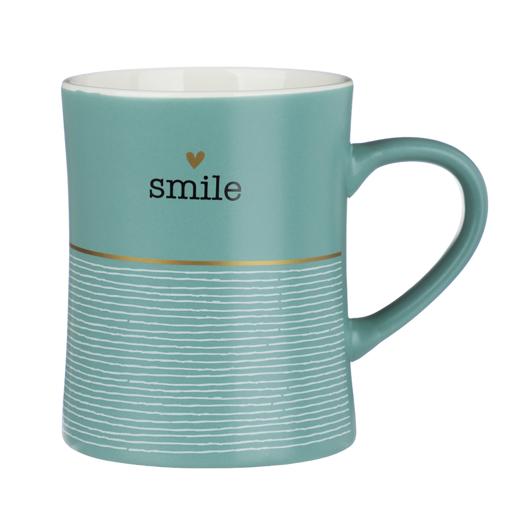 Кружка Графика тм MILLIMI, 440мл, 4 дизайна, фарфор - #2