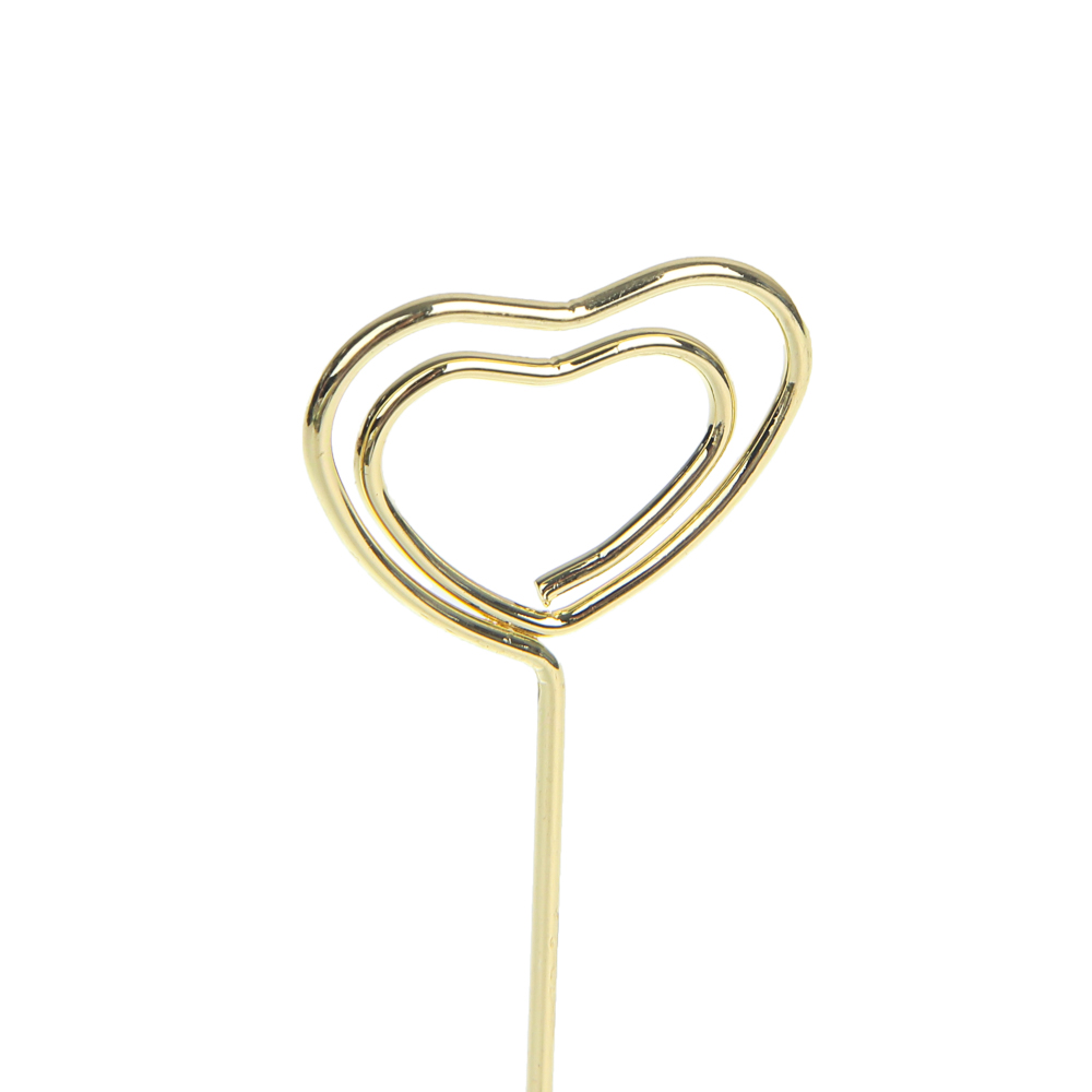 Держатель для фотографий тм LADECOR 8 см, металл, 4 вида - #3