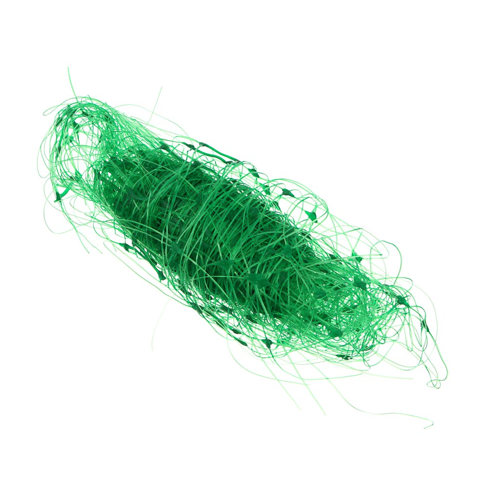 Сетка садовая для вьющихся растений тм INBLOOM, 2х5м, пластик, размер ячейки 15х15см, зеленая - #2