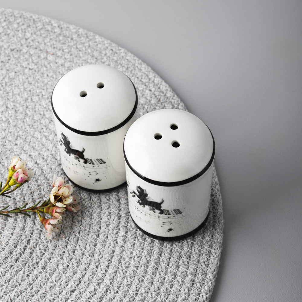 MILLIMI Котейка Набор для соли и перца, 4,5х6,5см, керамика - #5