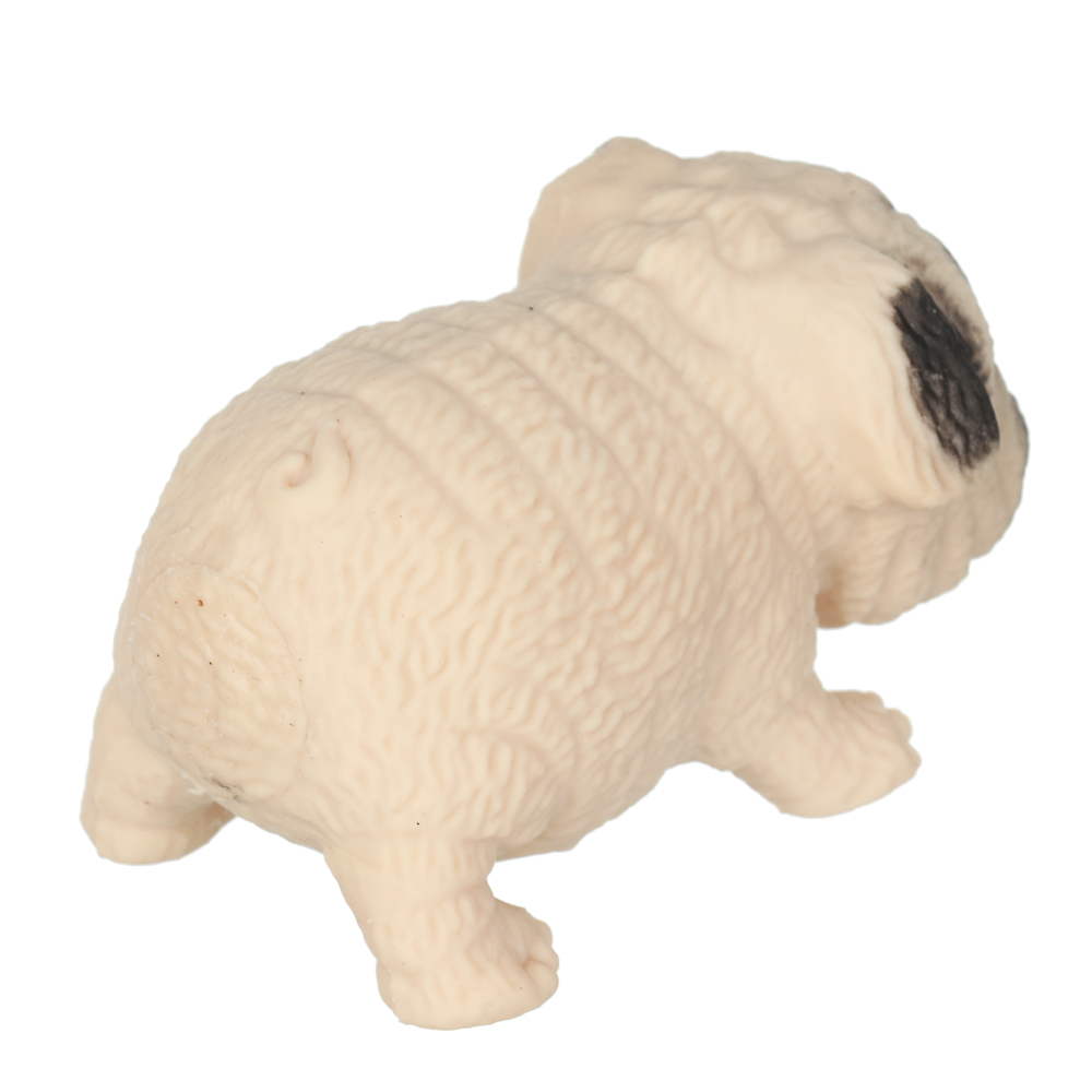 Игрушка-тянучка "Забавные мопсы", 5,8х10х4,5 см, 2 дизайна - #5