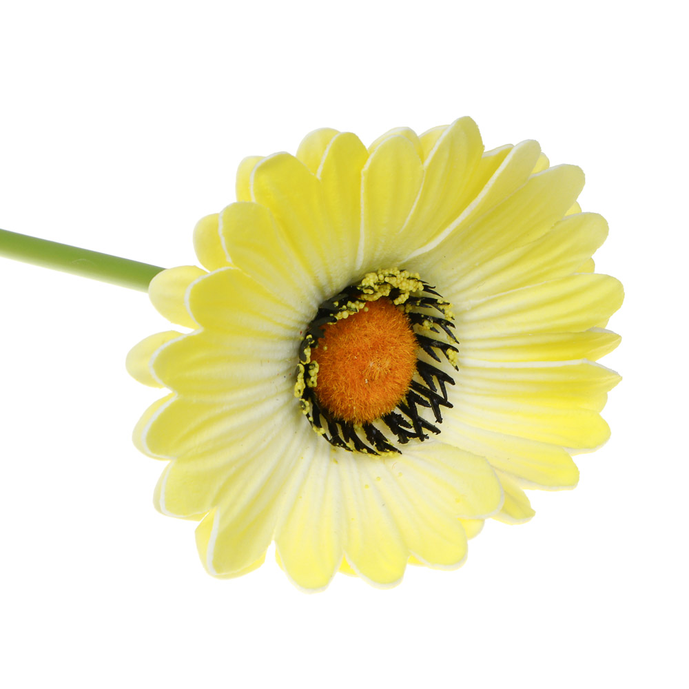 LADECOR Цветок искусственный гербера, 30 см, ткань, пластик, железная проволока, 4 цвета - #3