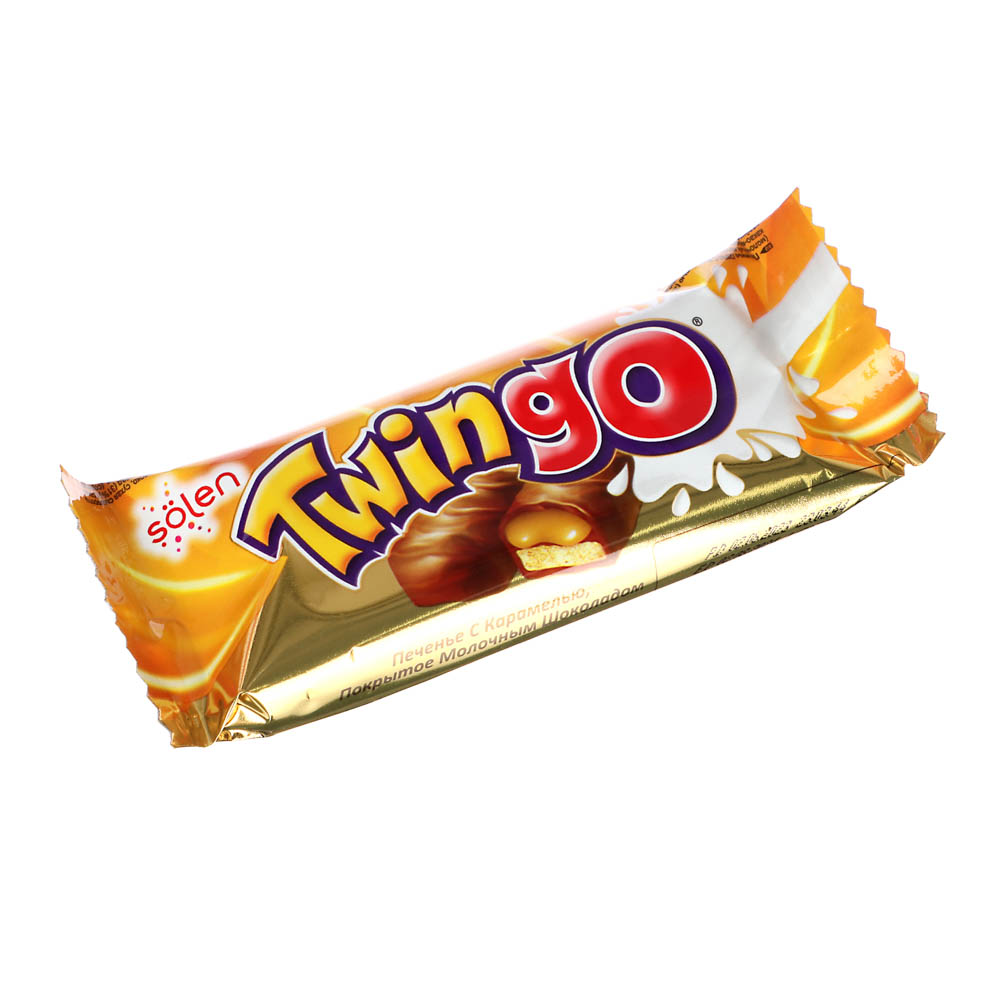 Печенье батончик "Twingo" покрытый мол.шок.и карамелью 42 г. - #2